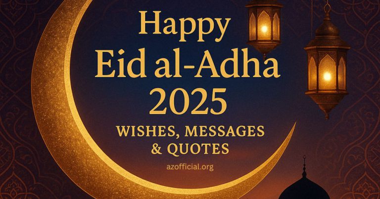 Happy Eid-al-Adha Wishes, Messages, Quotes, Images & WhatsApp Status 2025