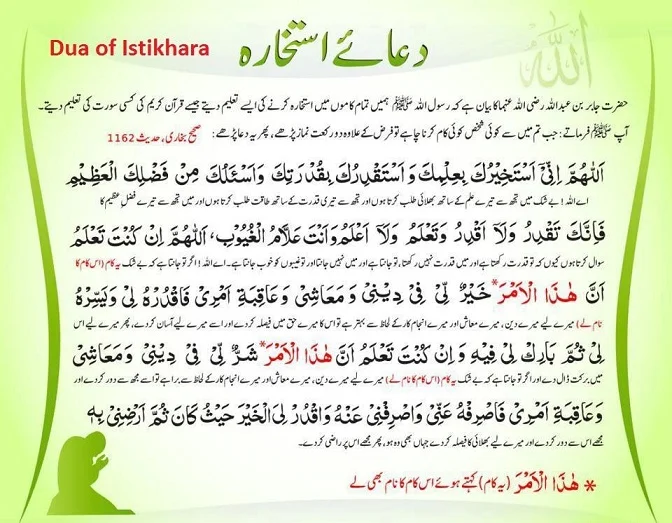 Istikhara dua