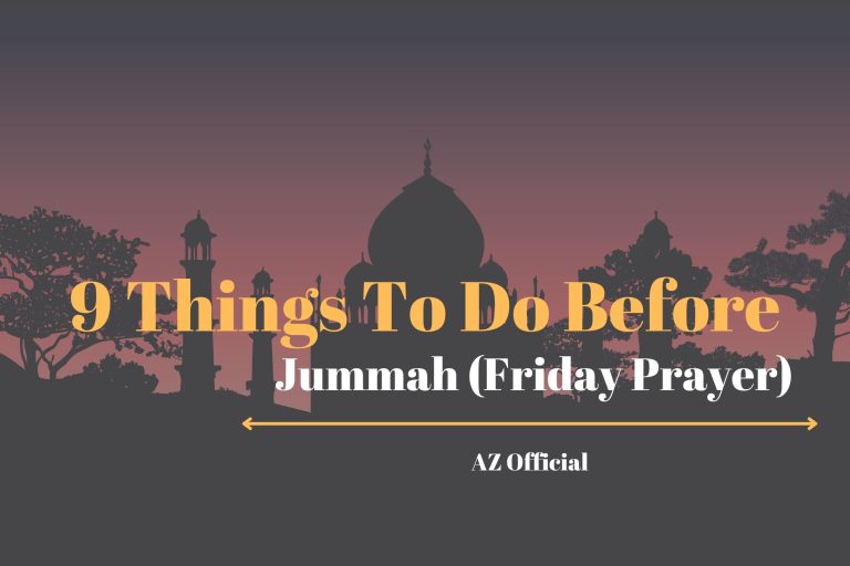 9 Things To Do Before Jummah (Friday Prayer)